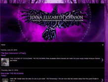 Tablet Screenshot of jennaelizabethjohnson.com